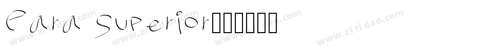 Para Superior字体转换